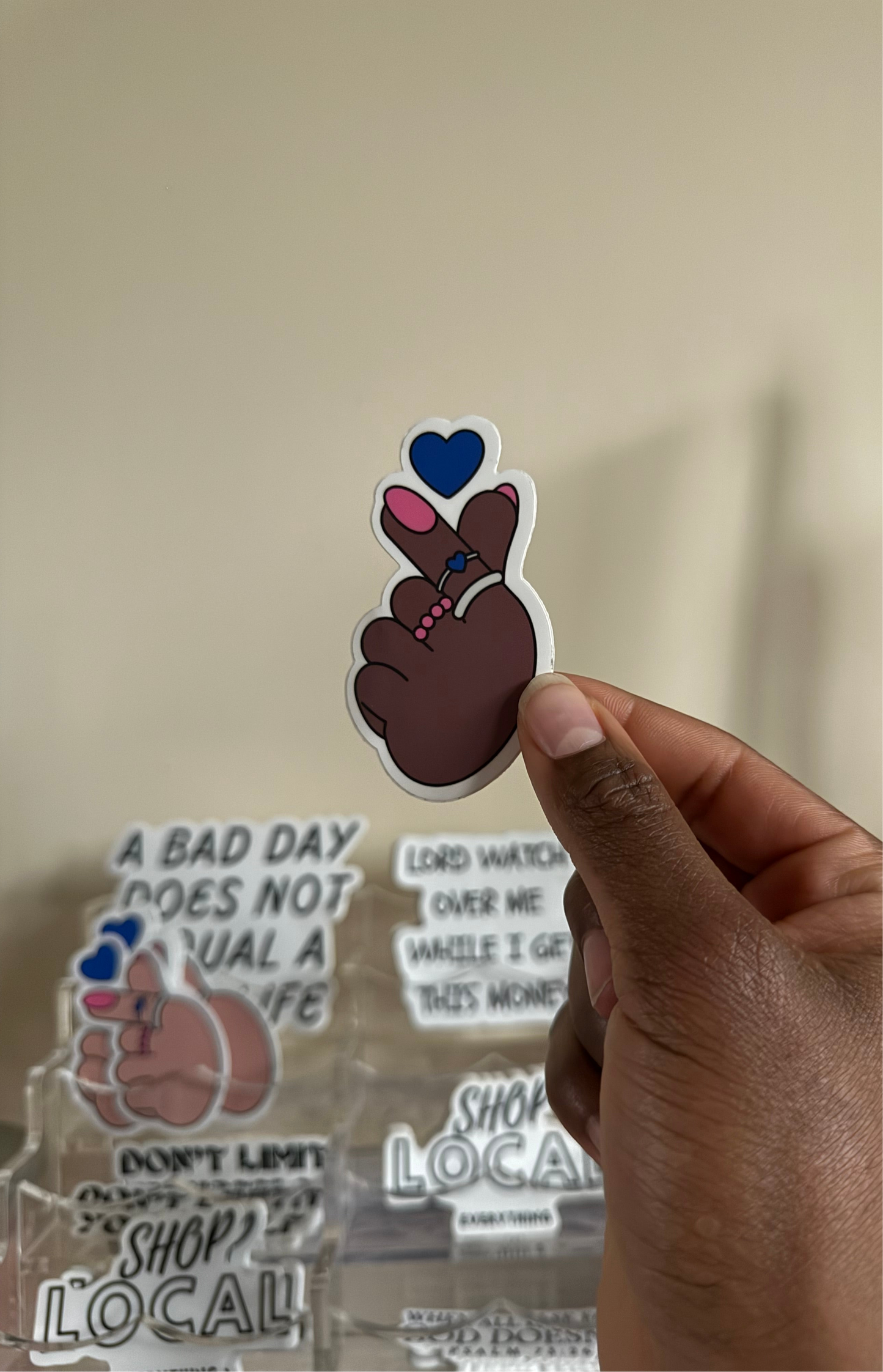Korean Heart Hand Gesture