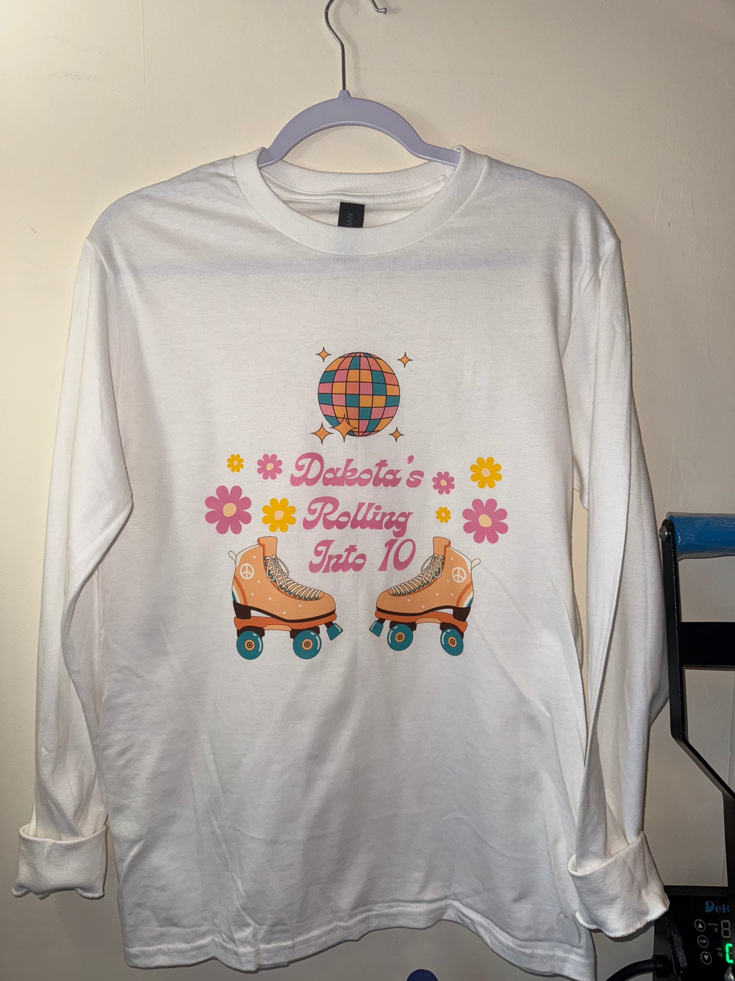 Custom 70s Roller Skating Party