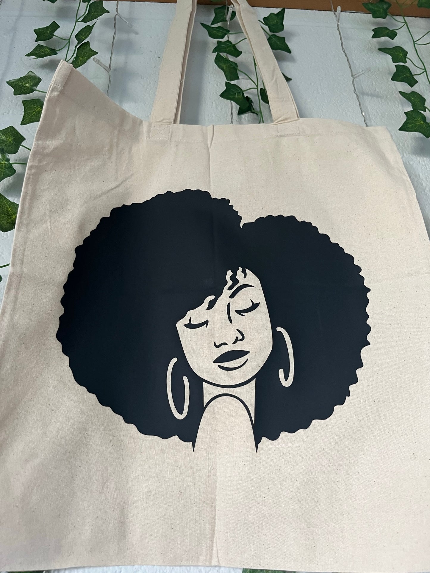 "Natural Beauty" Canvas Tote