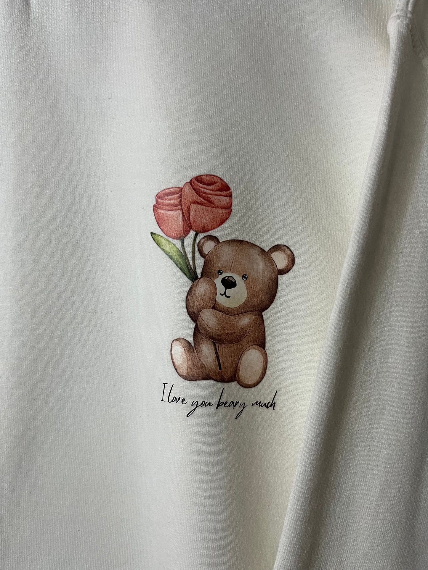 I Love You Beary Much Cozy Crewneck