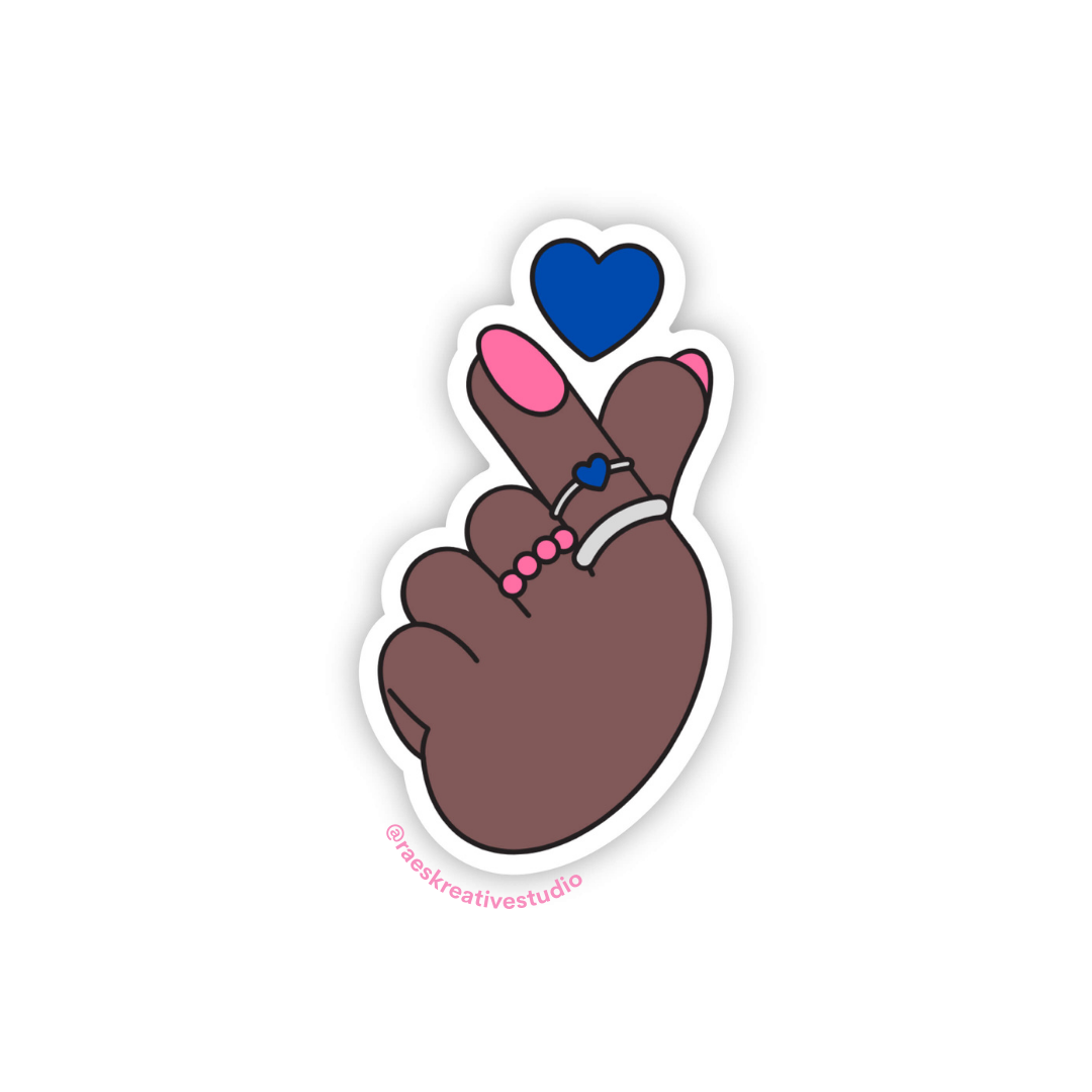 Korean Heart Hand Gesture