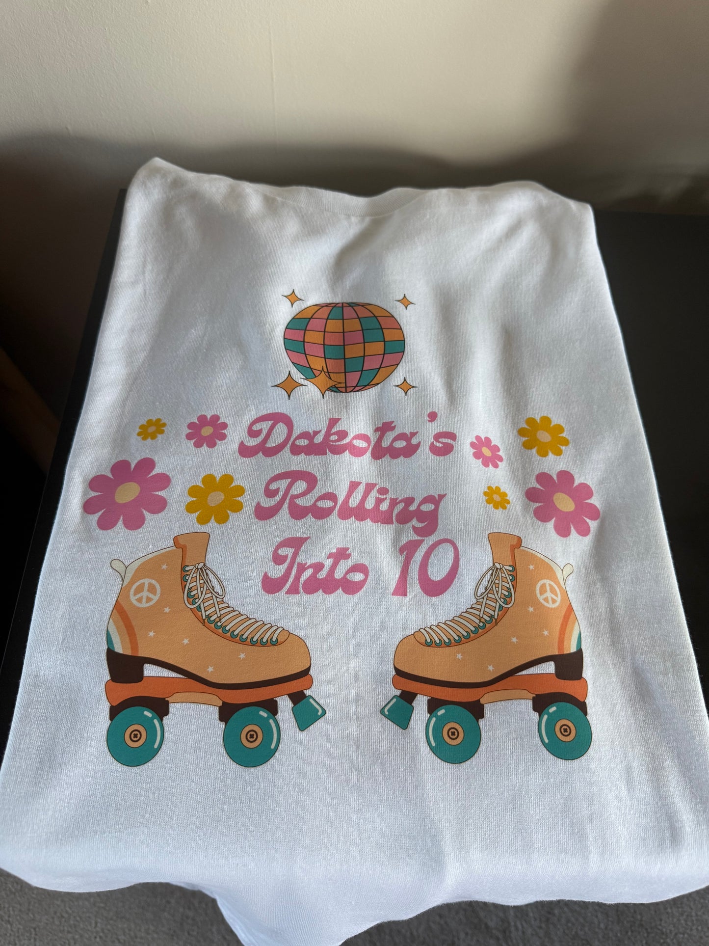 Custom 70s Roller Skating Party