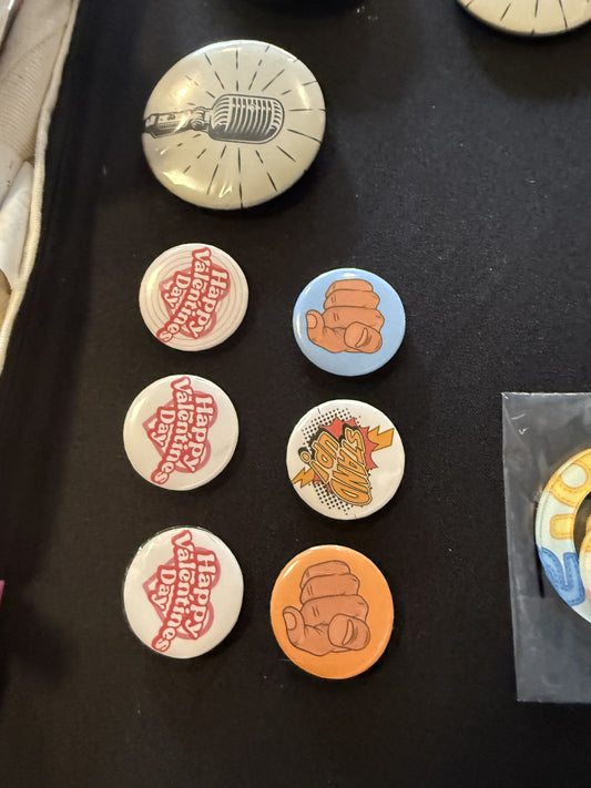 1.25 in buttons
