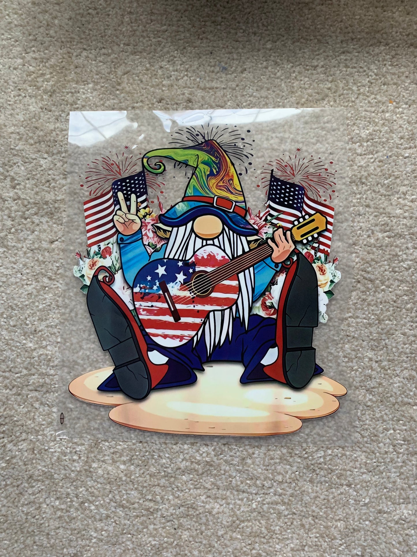 Gnome Guitar Vibes Transfer