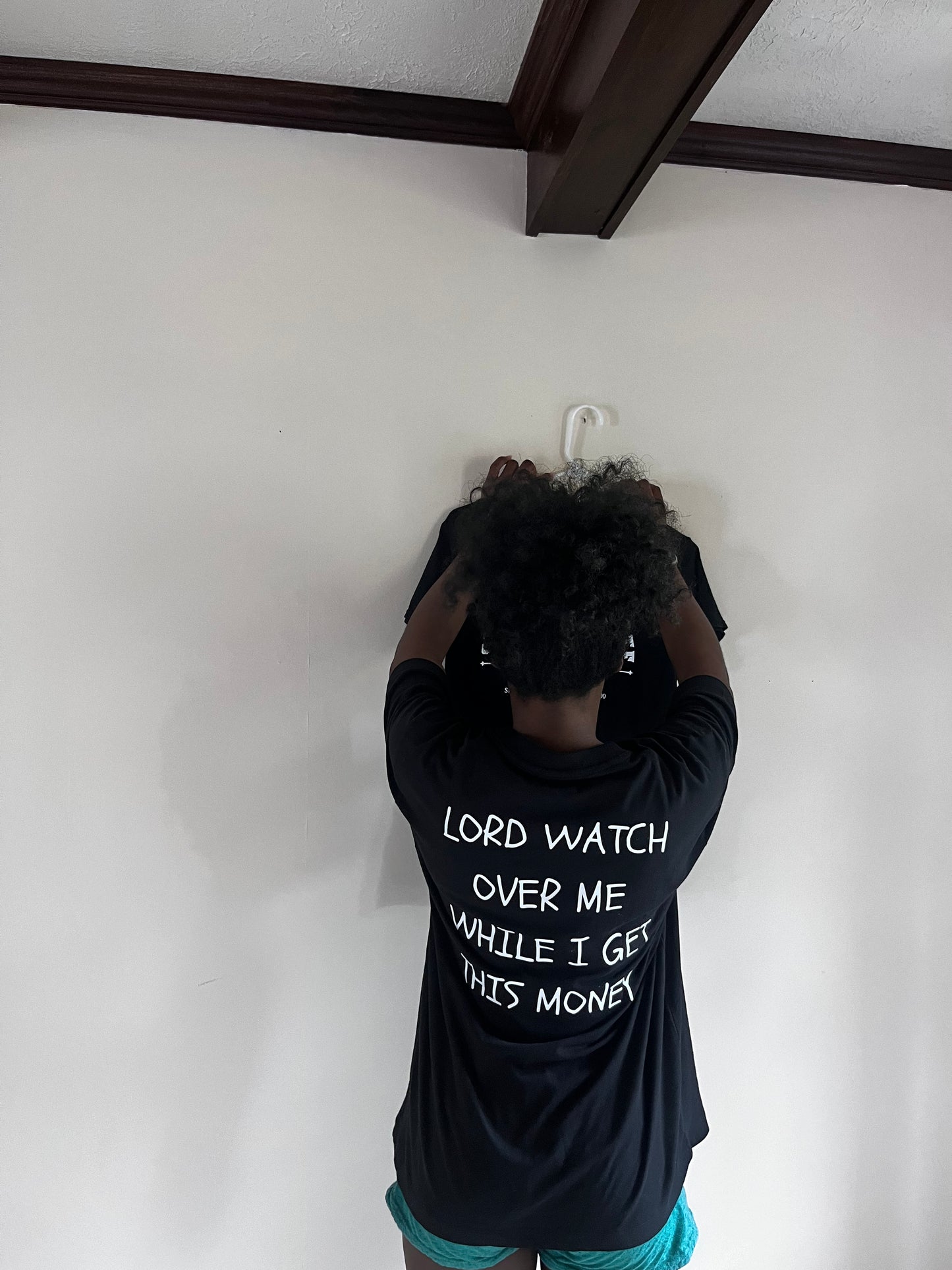 Motivational Tee: Lord Watch Over Me