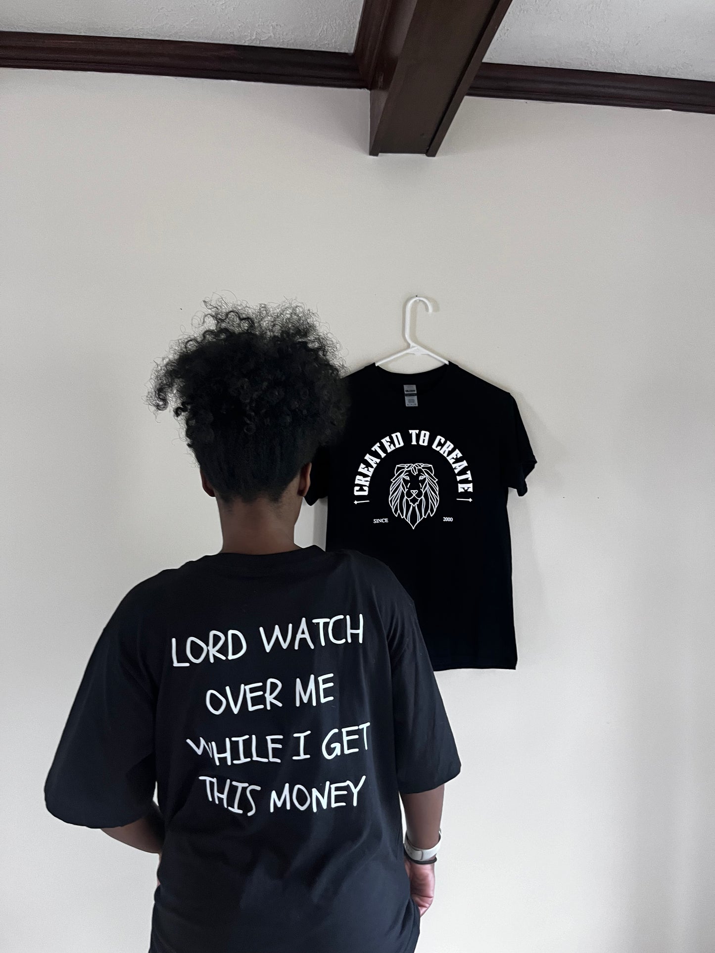 Motivational Tee: Lord Watch Over Me
