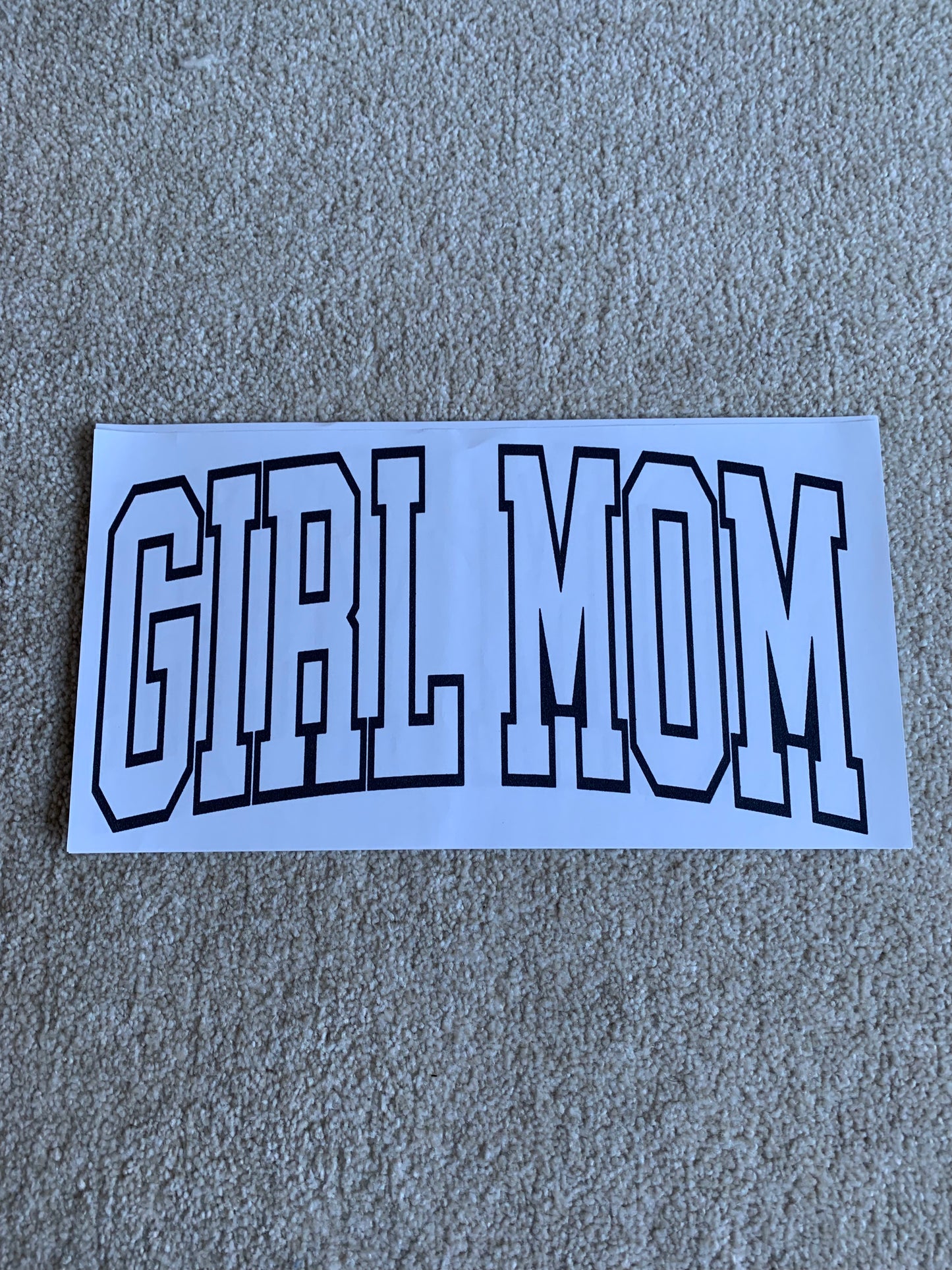 Girl Mom  Transfer