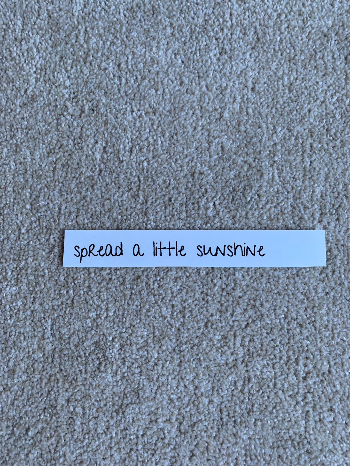 Spread A Little Sunshine  Transfer