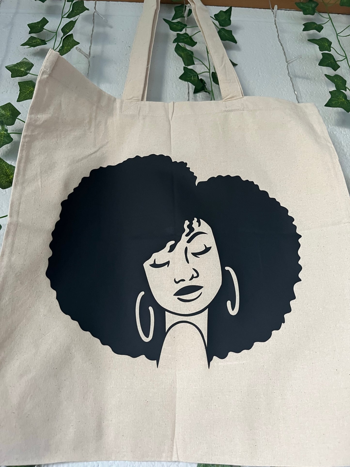 "Natural Beauty" Canvas Tote