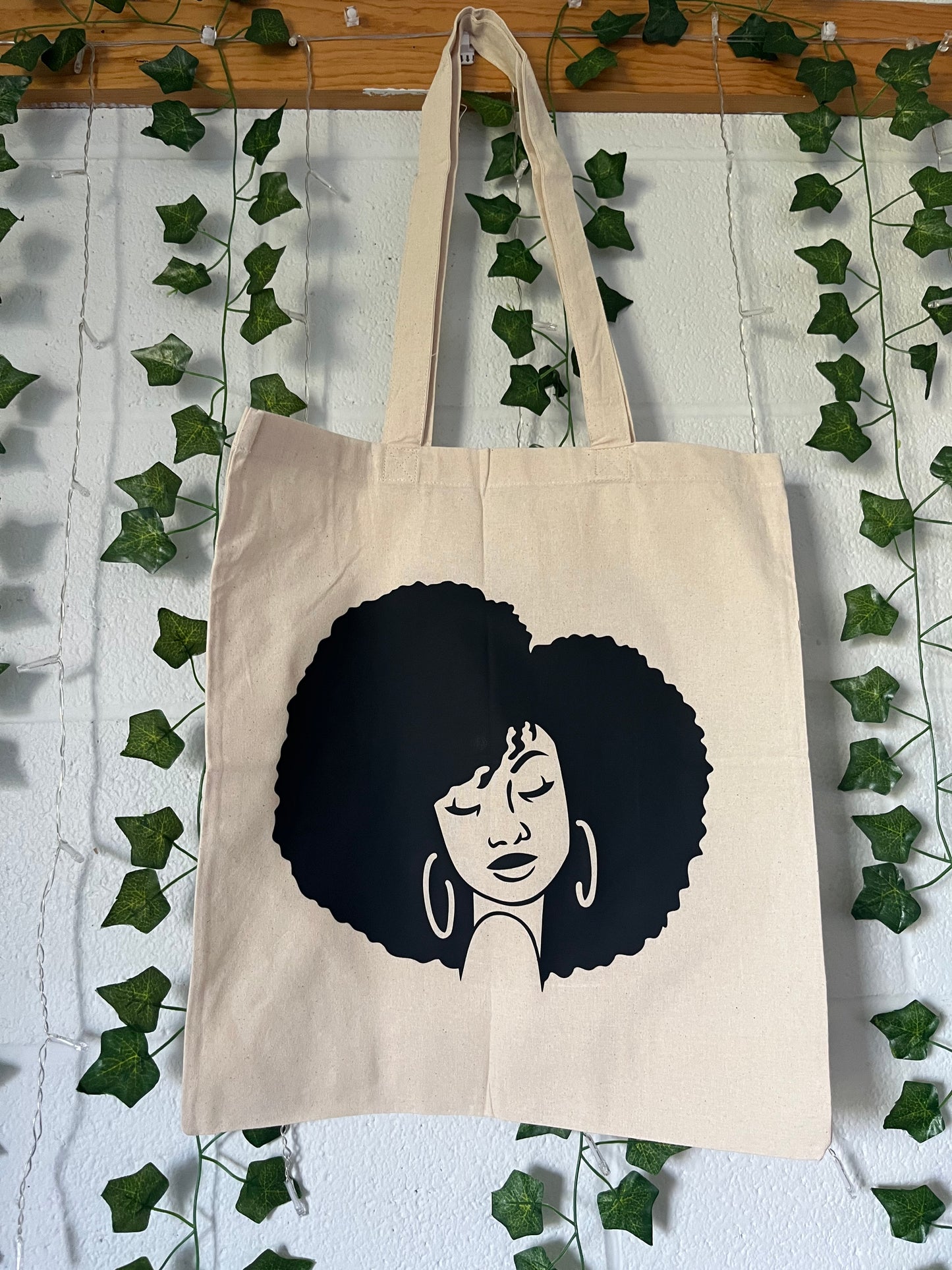 "Natural Beauty" Canvas Tote