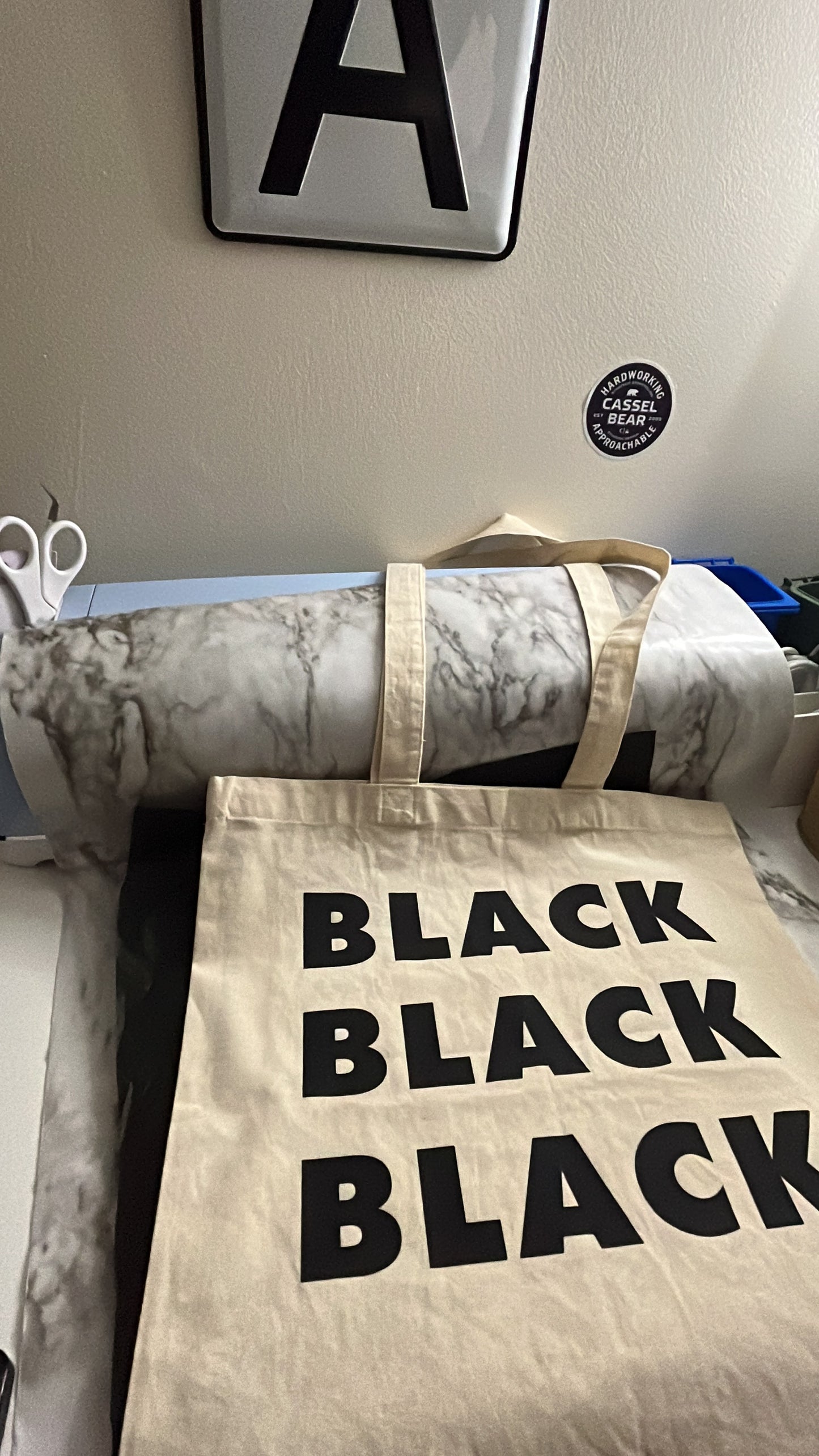 BLACK Tote Bag